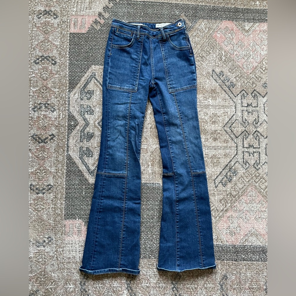 Anthropologie High-Rise Boot Cut Jeans